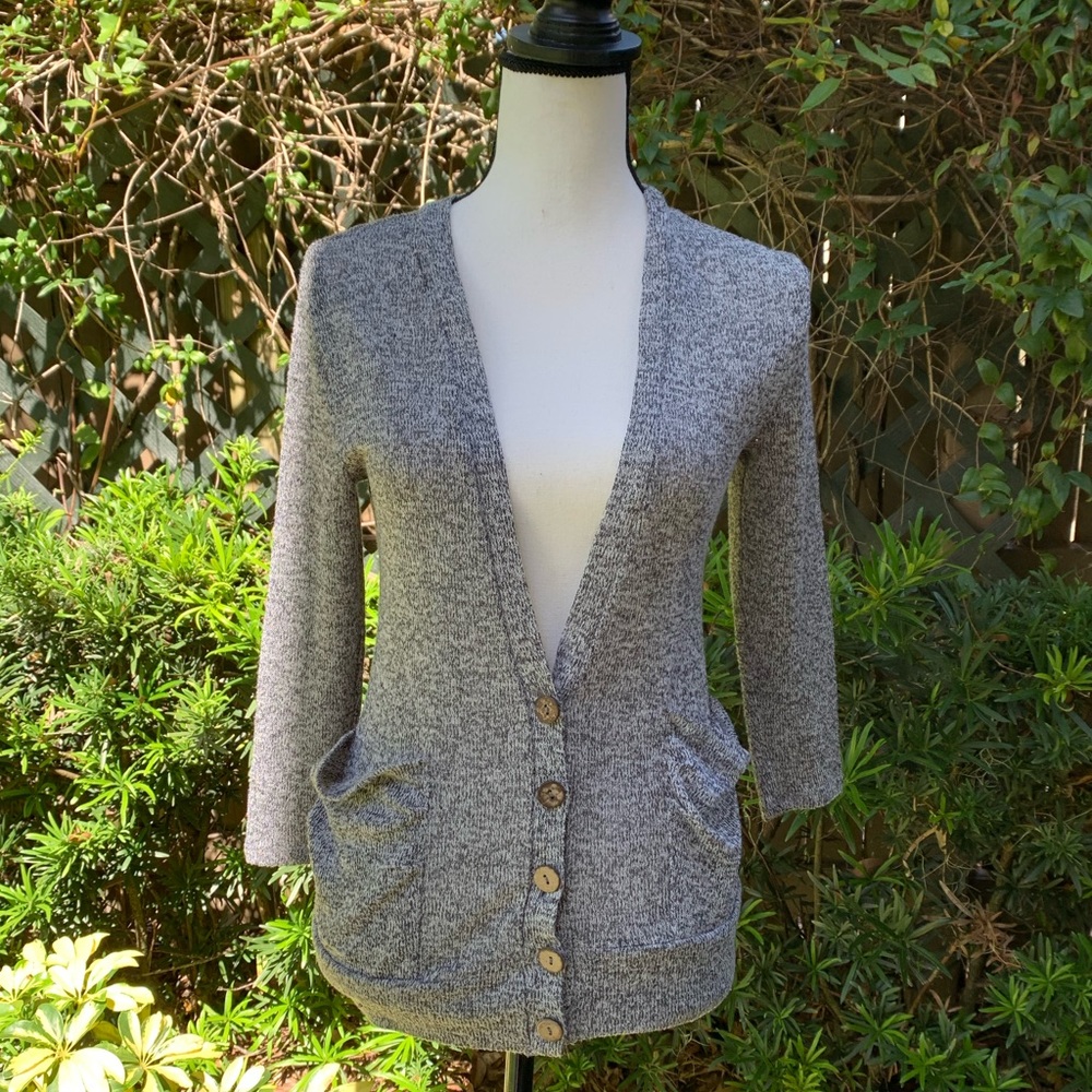 Spoiled Size S Button Down Casual Knit Cardigan